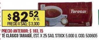 Coto Té clásico taragüi oferta