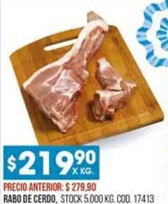 Coto Rabo de cerdo oferta