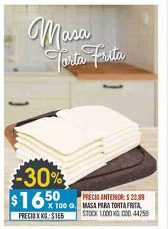 Coto Masa para torta frita oferta