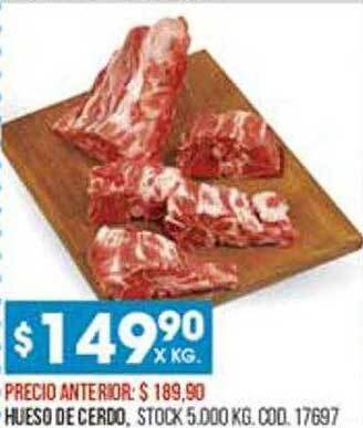Coto Hueso de cerdo oferta