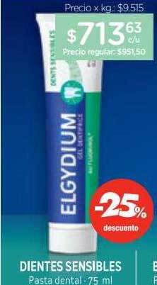 Farmacity Dientes sensibles -25% descuento oferta