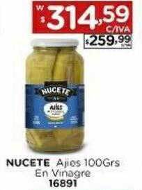 Hipermay Nucete ajies en vinagre oferta