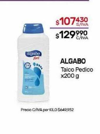 Nini Mayorista Algabo talco pedico oferta