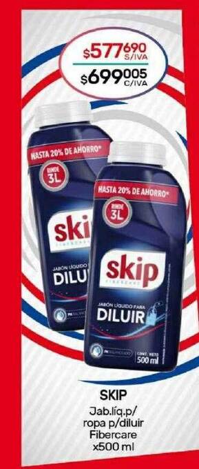 Nini Mayorista Skip jab liq p ropa p diluir fibercare oferta