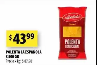Punto Mayorista Polenta la española oferta
