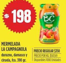 Supermercados Vea Mermelada la campagnola oferta
