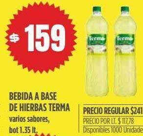 Supermercados Vea Bebida a base de hierbas terma oferta
