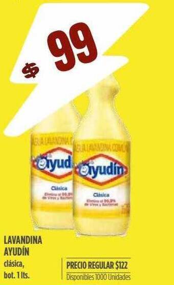Supermercados Vea Lavandina ayudín oferta