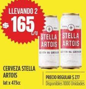 Supermercados Vea Cerveza stella artois oferta