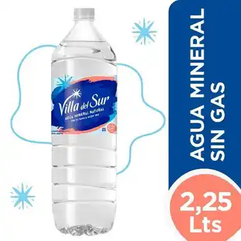 Coto Agua mineral natural villa del sur 2.25 l oferta