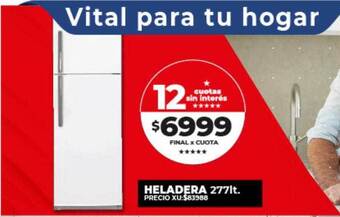 Supermayorista Vital Heladera oferta