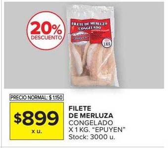 Carrefour Market Filete de merluza congelado oferta