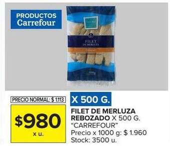 Carrefour Market Filet de merluza rebozado oferta