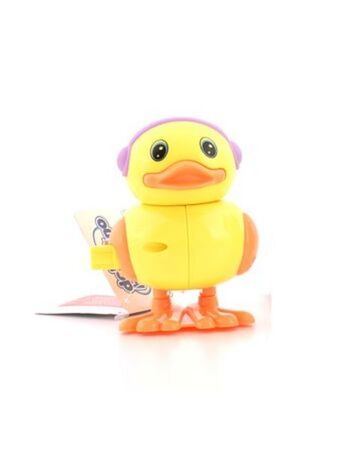 El Mundo del Juguete Animales saltarines patito a cuerda con movimiento oferta