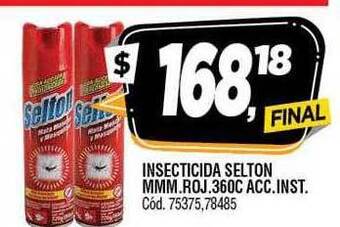 Supermercados Yaguar Insecticida selton oferta