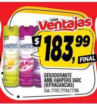 Supermercados Yaguar Desodorante amb harpers oferta