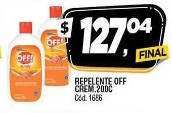 Supermercados Yaguar Repelente off oferta
