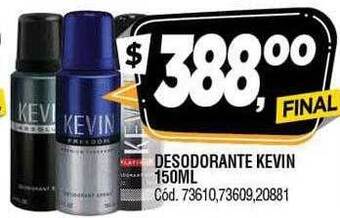 Supermercados Yaguar Desodorante kevin oferta