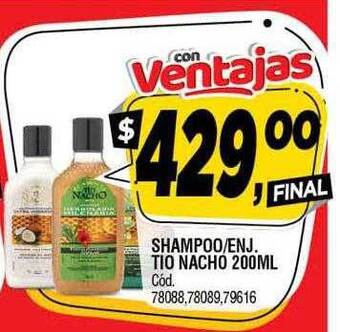 Supermercados Yaguar Shampoo enj tio nacho oferta