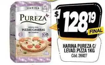 Harina pureza c levad pizza