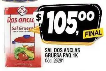 Supermercados Yaguar Sal dos anclas gruesa oferta