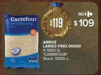 Carrefour Market Arroz largo fino 00000 oferta