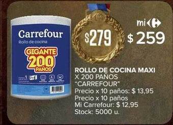 Carrefour Market Rollo de cocina maxi oferta