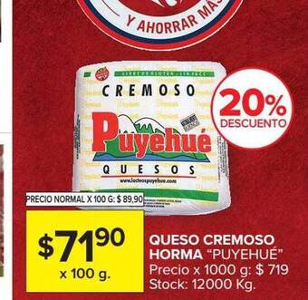 Carrefour Market Queso cremoso horma oferta