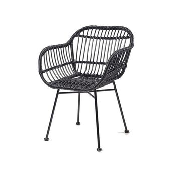 Home silla de comedor símil ratán