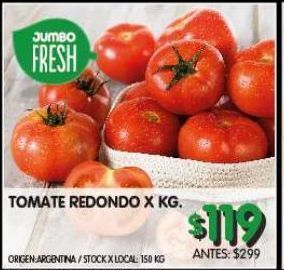 Jumbo Tomate redondo kg oferta