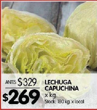 Disco Lechuga capuchina kg oferta