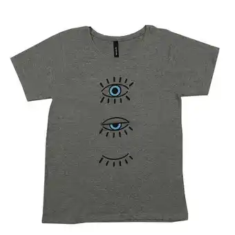 Coto Remera mujer manga corta gris oscuro talle xxl oferta