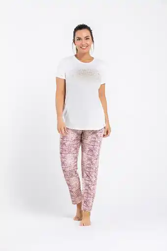 Promesse Pijama remera manga corta con cigarette - begins oferta