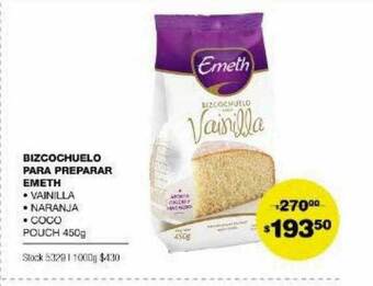 Atomo Conviene Bizcochuelo para preparar emeth oferta