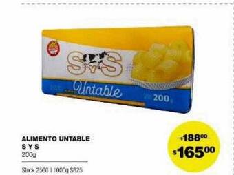 Atomo Conviene Alimento untable sys oferta