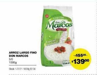 Atomo Conviene Arroz largo fino don marcos oferta