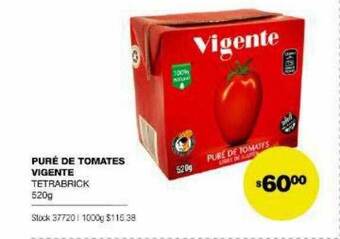 Atomo Conviene Puré de tomates vigente tetrabrick oferta