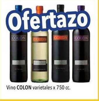 Hergo Vino colon varietales oferta