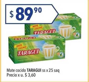 Hergo Mate cocido taragui oferta