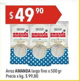 Hergo Arroz amanda largo fino oferta