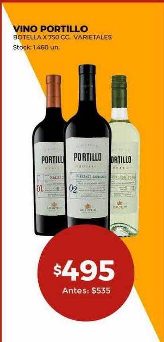 Super MAMI Vino portillo oferta