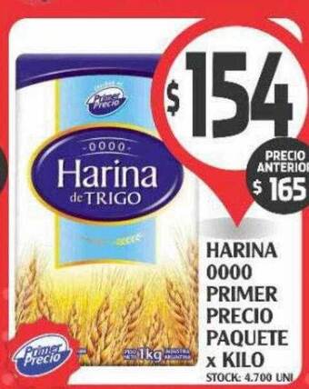 Supermercados Malambo Harina 0000 primer precio paquete oferta