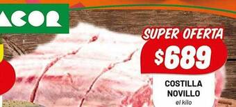 Almacor Costilla novillo oferta