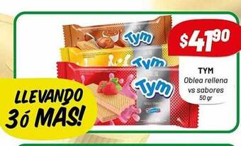 Almacor Tym oblea rellena vs sabores oferta