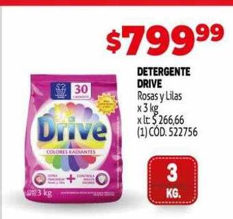 Makro Detergente drive oferta