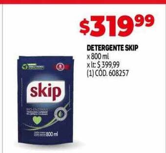 Makro Detergente skip oferta