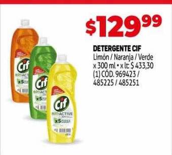 Makro Detergente cif oferta
