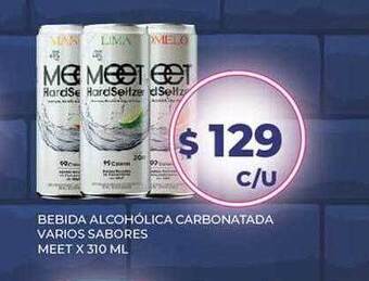Supermercados Toledo Bebida alcoholica carbonatada varios sabores meet oferta