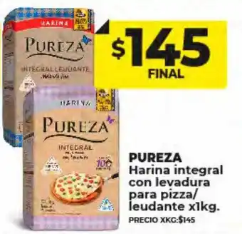 Supermayorista Vital Pureza harina integral con levadura para pizza-leudante oferta