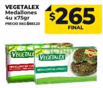 Supermayorista Vital Vegetalex medallones oferta